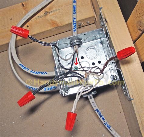 electrical box join wires|metal junction box wire.